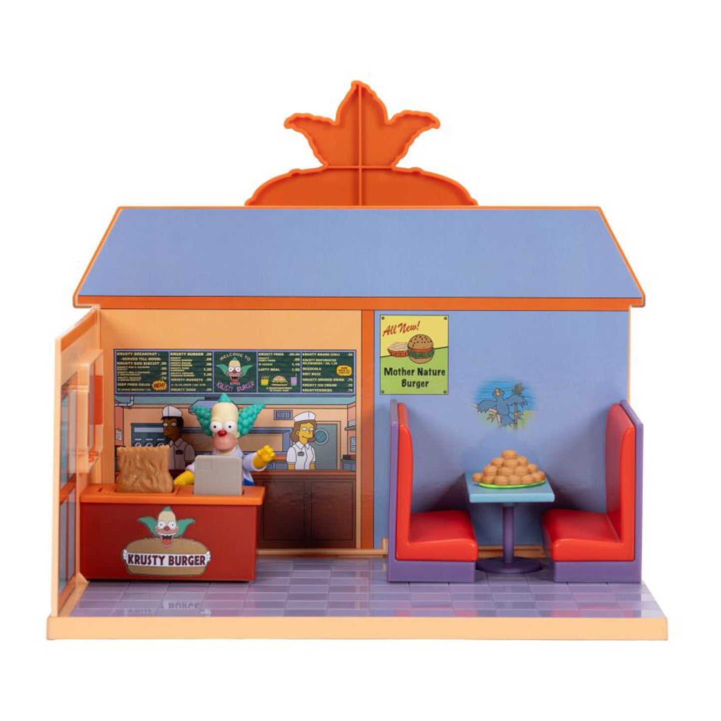 The Simpsons 2.5” Krusty Burger Playset