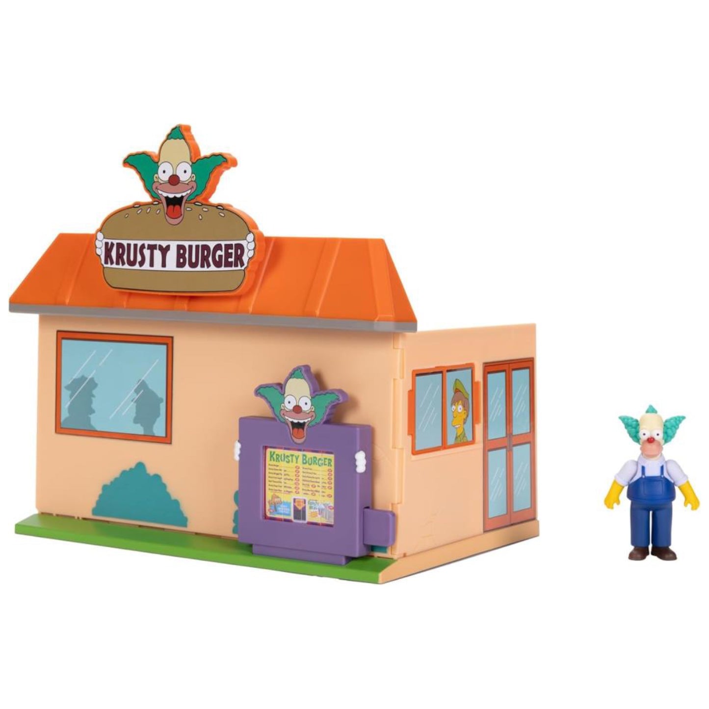 The Simpsons 2.5” Krusty Burger Playset