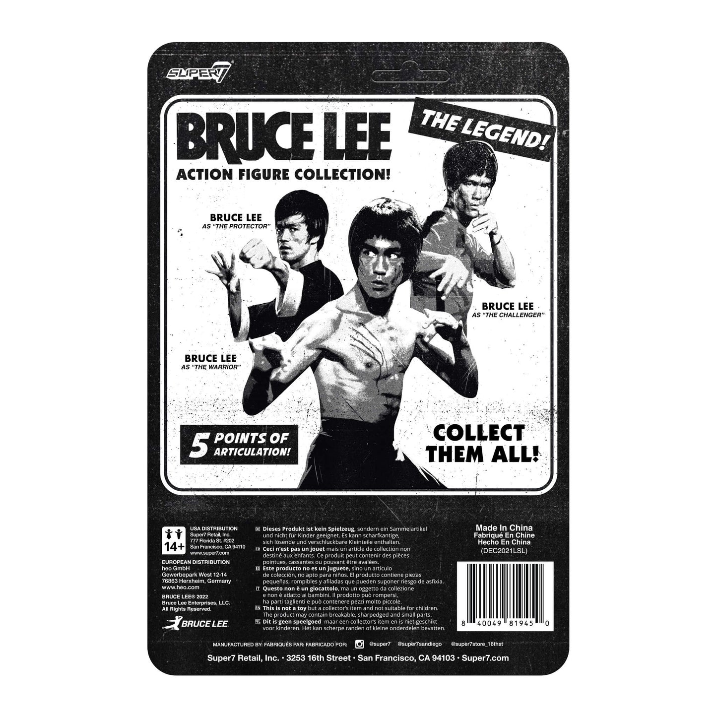 3.75" Bruce Lee Bruce Lee (The Protector)