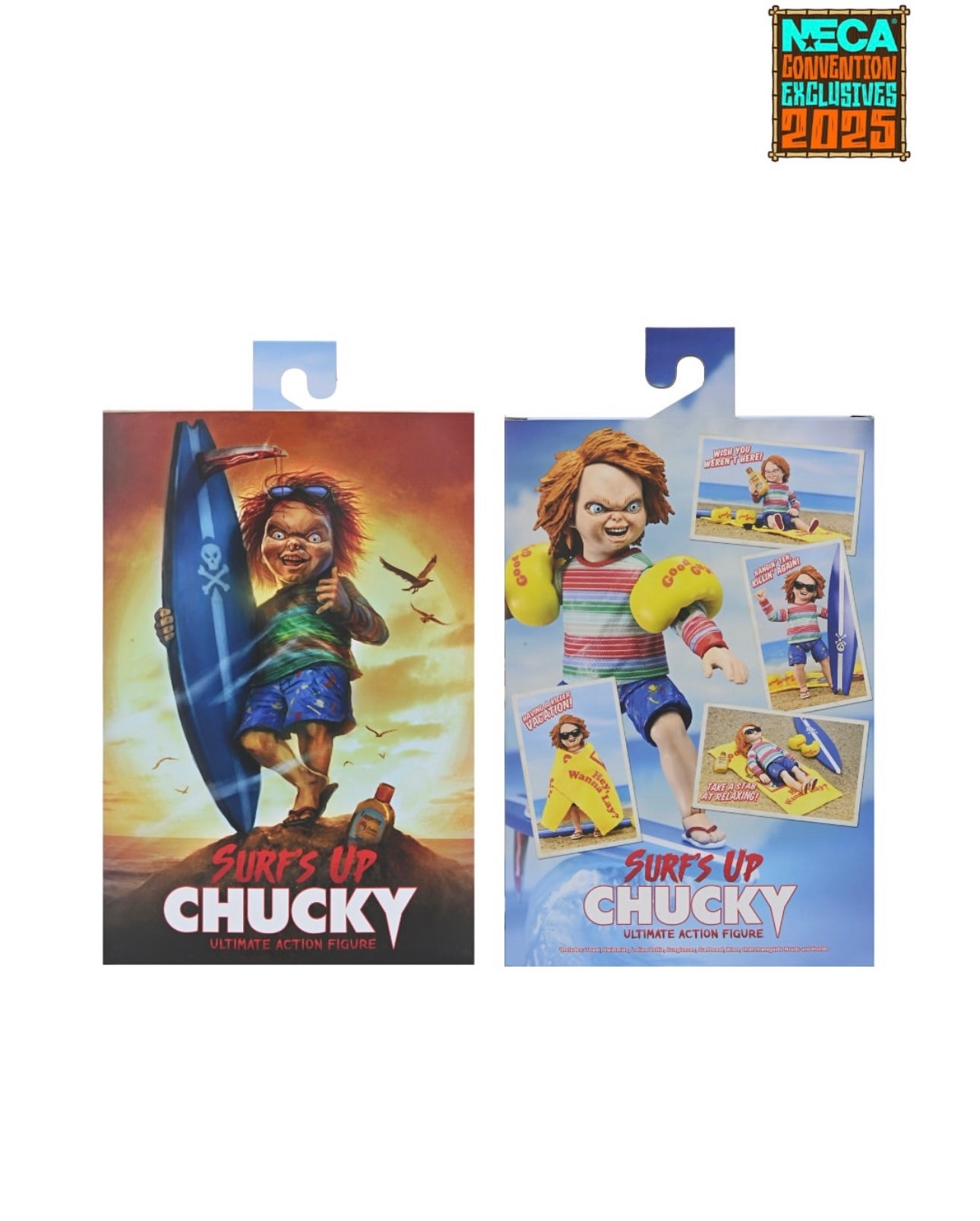 Pre-order 7” Ultimate Surf‘s Up Chucky (2025 Con Exclusive)