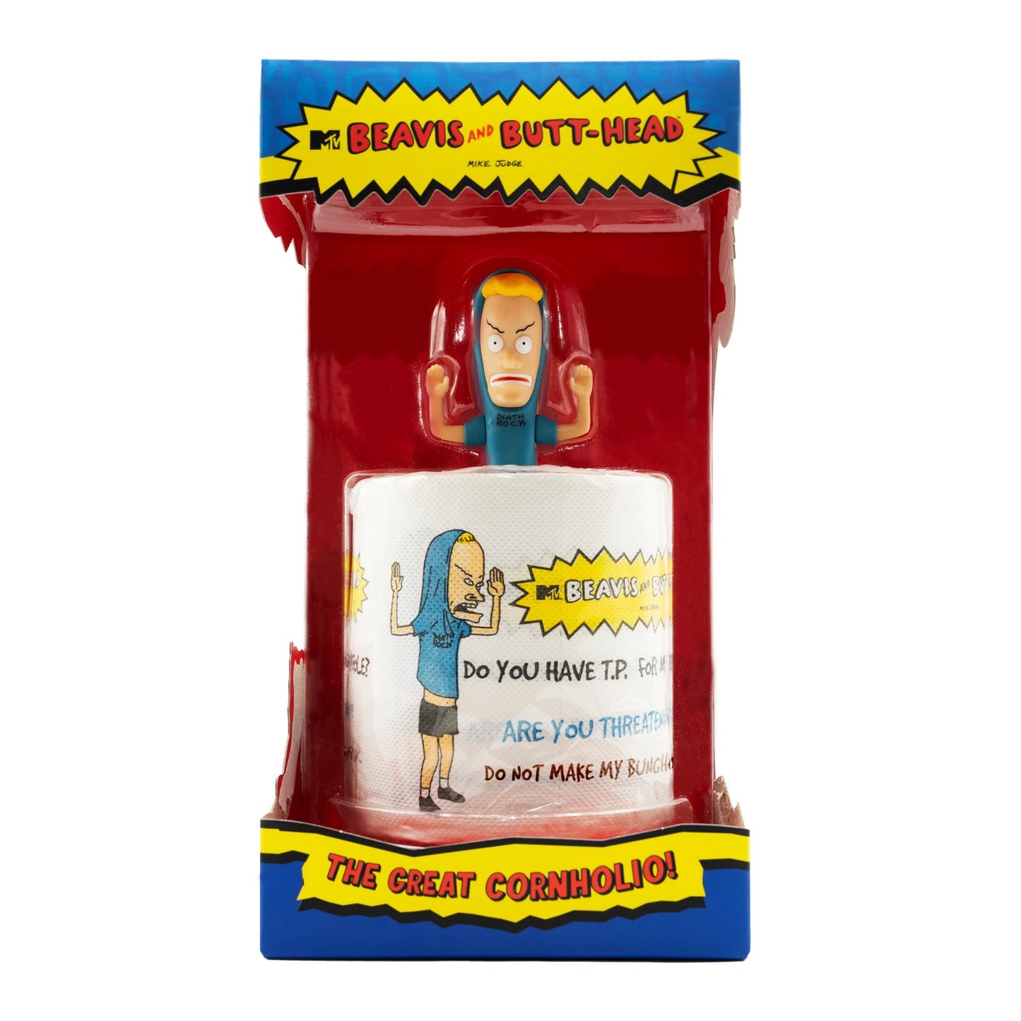 3.75" Beavis and Butt-Head Cornholio Box Set with TP(2022 SDCC Exclusive)