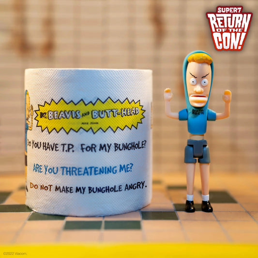 3.75" Beavis and Butt-Head Cornholio Box Set with TP(2022 SDCC Exclusive)